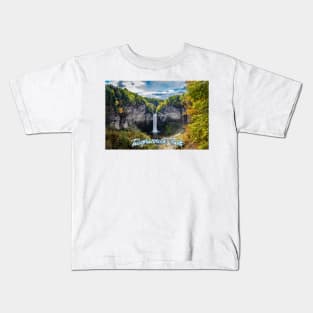 Taughannock Falls Tompkins County New York Kids T-Shirt